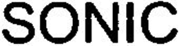 SONIC trademark