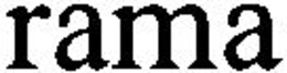 RAMA trademark