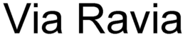 VIA RAVIA trademark