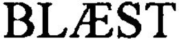 BLÆST trademark