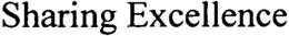 SHARING EXCELLENCE trademark