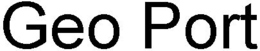 GEO PORT trademark