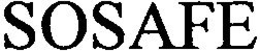 SOSAFE trademark