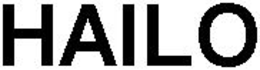 HAILO trademark