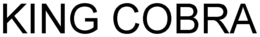 KING COBRA trademark