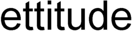 ETTITUDE trademark