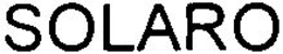 SOLARO trademark