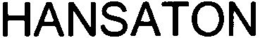 HANSATON trademark
