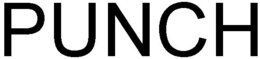 PUNCH trademark