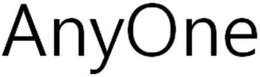 ANYONE trademark