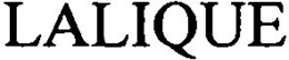 LALIQUE trademark
