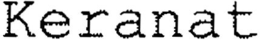 KERANAT trademark