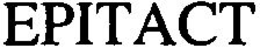 EPITACT trademark