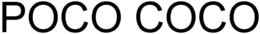 POCO COCO trademark