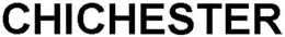 CHICHESTER trademark