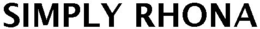 SIMPLY RHONA trademark