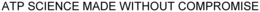 ATP SCIENCE MADE WITHOUT COMPROMISE trademark
