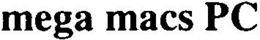 MEGA MACS PC trademark