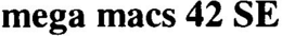 MEGA MACS 42 SE trademark