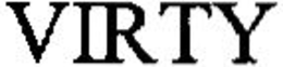 VIRTY trademark