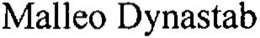MALLEO DYNASTAB trademark