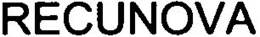 RECUNOVA trademark