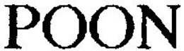POON trademark