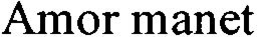 AMOR MANET trademark
