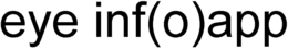 EYE INF(O)APP trademark