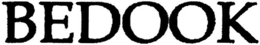 BEDOOK trademark