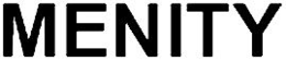 MENITY trademark