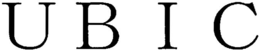 UBIC trademark