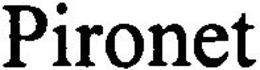 PIRONET trademark