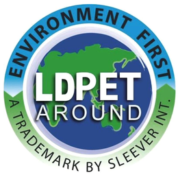 LDPET AROUND ENVIRONMENT FIRST A TRADEMARK BY SLEEVER INT. trademark