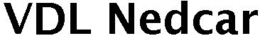 VDL NEDCAR trademark