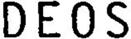 DEOS trademark