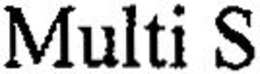 MULTI S trademark