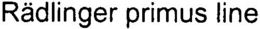 RäDLINGER PRIMUS LINE trademark
