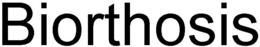 BIORTHOSIS trademark