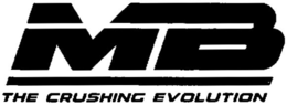 MB THE CRUSHING EVOLUTION trademark