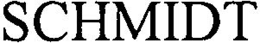 SCHMIDT trademark