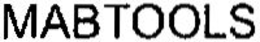 MABTOOLS trademark