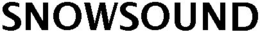 SNOWSOUND trademark