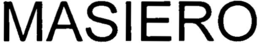 MASIERO trademark