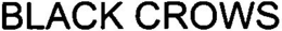 BLACK CROWS trademark