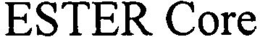 ESTER CORE trademark