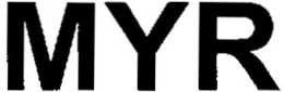 MYR trademark