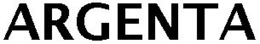 ARGENTA trademark