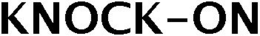 KNOCK-ON trademark