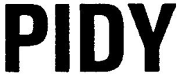 PIDY trademark